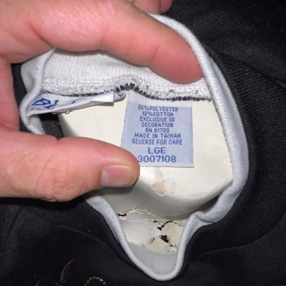 Vintage 90’s BLAIR women’s embroidered dress casual sweatshirt // Large - Picture 5 of 5